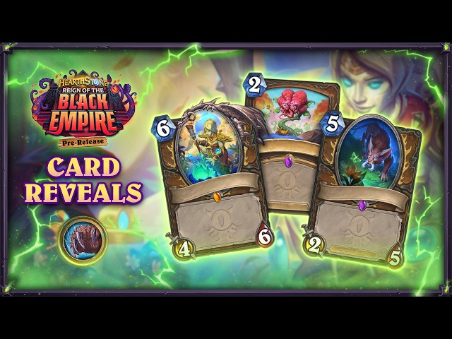NEW Druid Cards! | Reign of the Black Empire | Hearthstone