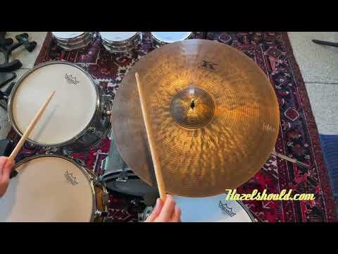 Zildjian KEROPE 20” Ride Crash THE ORIGINAL Smooth CLEAN! 1982 g Semi DRY Crashable! Deep Patina image 6