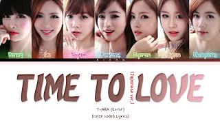 T-ARA Time to Love (Japanese Version) Lyrics (티아라 TTL 歌詞) [Color Coded Lyrics]