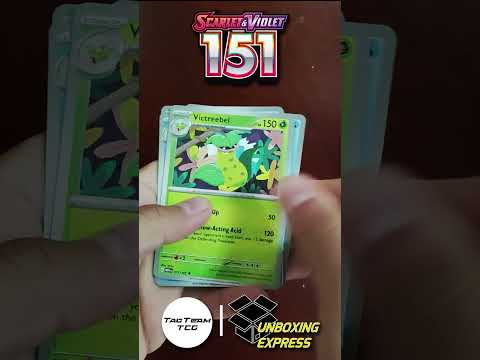 Abiel vuelve a su expansión favorita; abrimos un sobre de 151 - UNBOXING EXPRESS #shorts