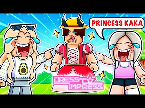 When MIDDLE CHILD Plays DRESS TO IMPRESS...💀🤣