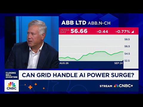 'We have to build new power plants' to meet AI demand, says ABB CEO Morten Wierod