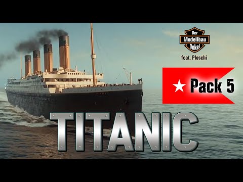 Hachette Titanic 1:200 Functional Model - Pack 5 - Issues 16 to 19