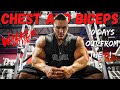 Nick Walker | CHEST AND BICEPS!! | 10 DAYS OUT FROM THE OLYMPIA!!