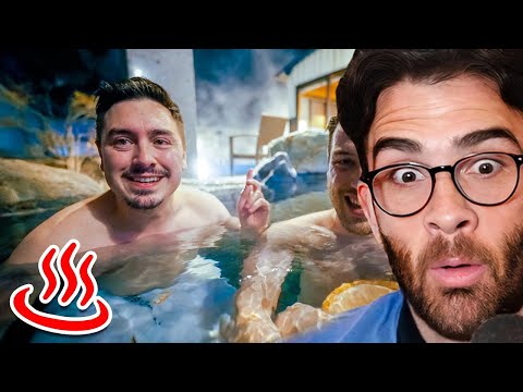 Hasanabi Reacts to Inside Japan's LARGEST Hotel Room ♨️ 2 PRIVATE Baths + Swimming Pool