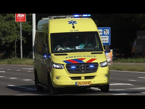 Verschillende Ambulances met spoed in Eindhoven en Helmond