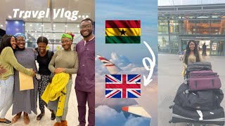MOVING TO THE UK 🇬🇧 FROM GHANA 🇬🇭DURING A PANDEMIC | Accra to London via British Airways | 2021 Vlog