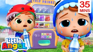 No, No Sugary Drinks! | Little Angel Kids Songs &amp; Nursery Rhymes