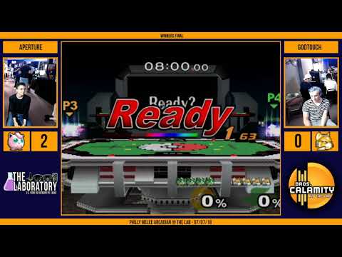 Philly Melee Arcadian @ The Lab | Aperture (Puff) vs GodTouch (Fox) - Winners Final - Melee