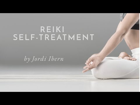 Self-treatment of Reiki - Hand Positions