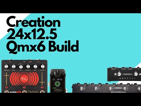 24 x 12.5 Blackout Series Pro Flat PedalBoard + Soft & Flight Cases image 17