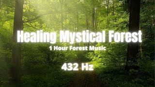 432 Hz Healing Mystical Forest 》Manifest Miracles 》Calming Forest Sounds