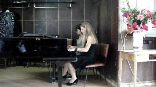 Marina Drakova & Videlina Todorova - Hungarian dance No.2 (Brahms - 4 hand piano)