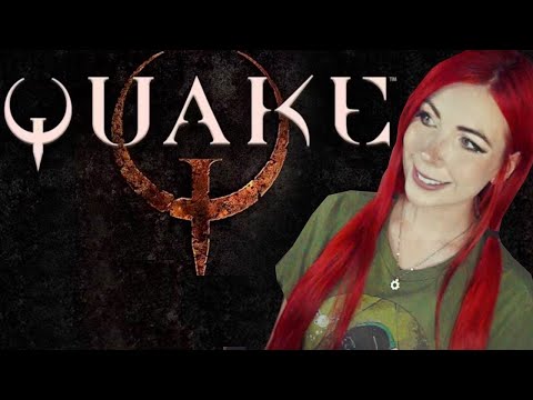 I played 1996 classic QUAKE for the First Time - is it more brutal than DOOM?