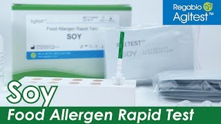 Agitest™ Food Allergen Rapid Test - Soy (Lab) Agitest™ Food Allergen Rapid Test - Soy (Lab)