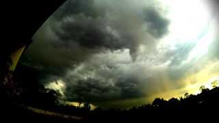 preview picture of video 'Brisbane Lightning Storm Super cell 2013'