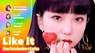 CLC - Like It (Line Distribution + Lyrics Karaoke) PATREON REQUESTED