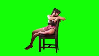 Mai Shiranui Street Fighter 6 green screen