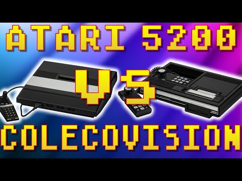 Atari 5200 vs. ColecoVision! 39 Classic Games Compared!