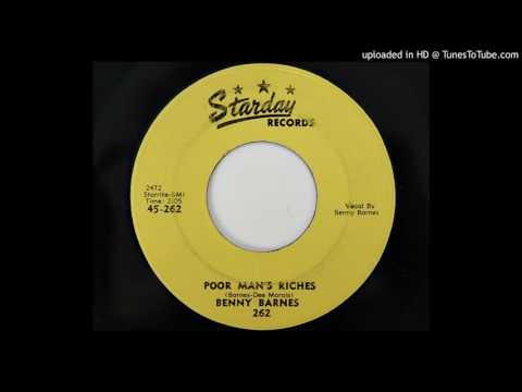 Benny Barnes - Poor Man's Riches (Starday 262)