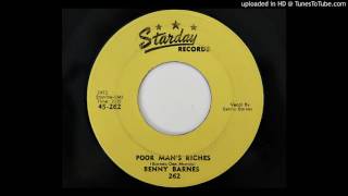 Benny Barnes - Poor Man's Riches (Starday 262)