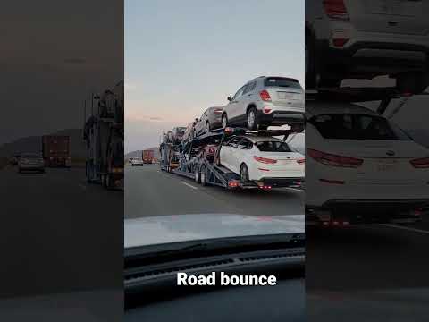 Car Hauler Suspension while on the road