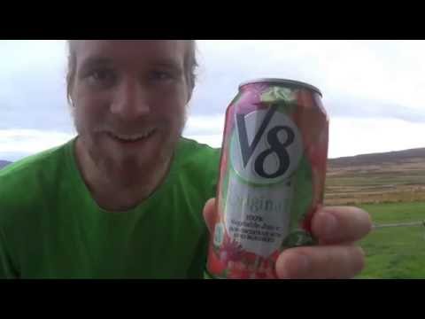 Kristofer Tasting V8 Original 100% Vegetable Juice From Concentrate With Added Ingredients