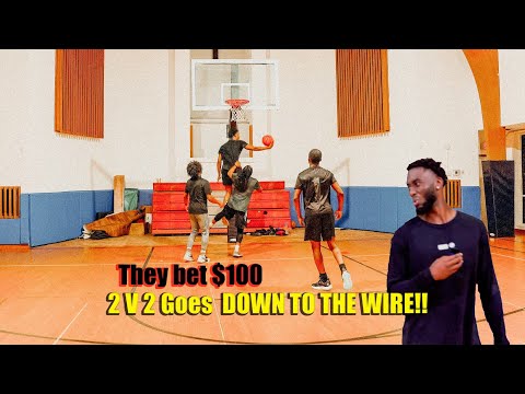 They Bet a $100… 2v2 Goes DOWN TO THE WIRE!!