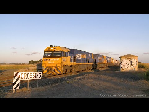 7MP5 Pacific National Container Freight Train (24/12/2022) - PoathTV Australian Railways