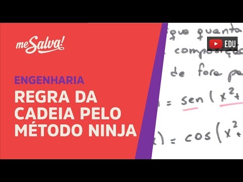 Me Salva! DER11 - Regra da cadeia pelo Método Ninja!
