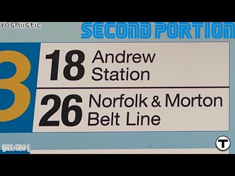 The Second Portion! | Yoshi's Ride Series {S11-E10} - Riding the 26 🚌 - {MBTA}