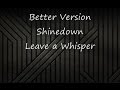 Better Version-Shinedown-Lyrics-HD