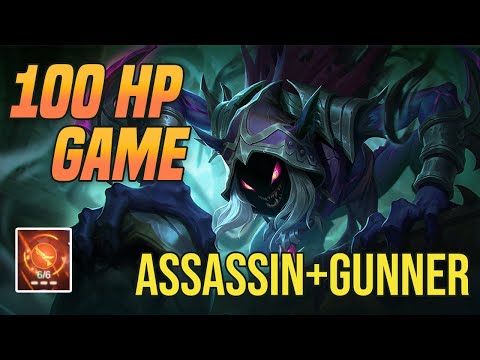 100 HP Magic Chess - Helcurt - Assassin + Gunner