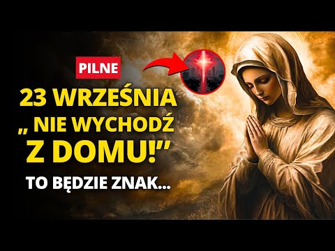 🚨Matka Boża ponownie UKAZAŁA SIĘ, a Jej przesłanie WSTRZĄŚNIE światem: „To będzie ZNAK…”