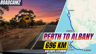 Perth to Albany | Australia Ultra Long Drive  - A Complete Real Time Road Trip