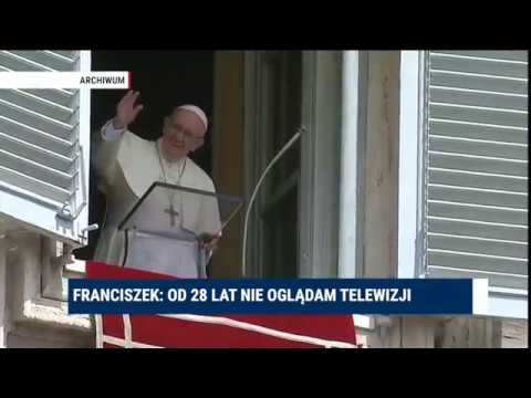 Franciszek: od 28 lat nie oglądam telewizji, obiecałem to Matce Bożej
