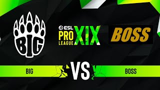 BIG vs. BOSS - Map 2 [Vertigo] - ESL Pro League Season 19 - Group D