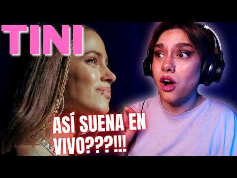 SU VOZ EN VIVO!!! | TINI - CARNE Y HUESO (VIVO WIZINK CENTER) | REACCIÓN Y ANÁLISIS VOCAL