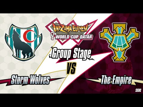 Storm Wolves VS The Empire | Inazuma Eleven World Cup Qatar 1080p