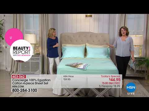HSN | Concierge Collection Bedding 05.28.2018 - 11 AM