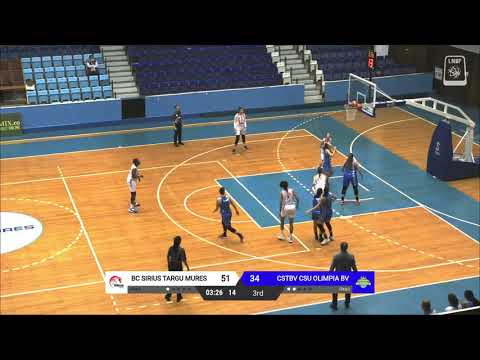 highlights BC Sirius Târgu Mureș   Olimpia CSU Brașov