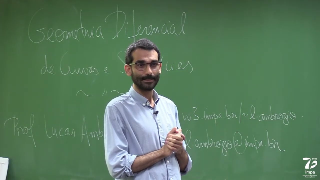(04/01/2023) - Mestrado: Geometria Diferencial de Curvas e Superfícies - Lucas Ambrozio - Aula 01