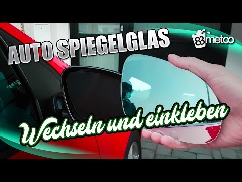 VW Golf 5 GTI Autospiegelglas wechseln und kleben | Hosch Industrieklebstoff Sekundenkleber