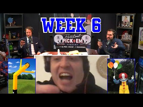 Back Against the Wall - Barstool Pick Em Week 6