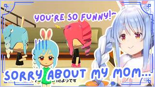 Vivi Doesn't GET ALONG With Her NOT Mother In Law Pekora Mommy! 😱😭 | Hololive Clip