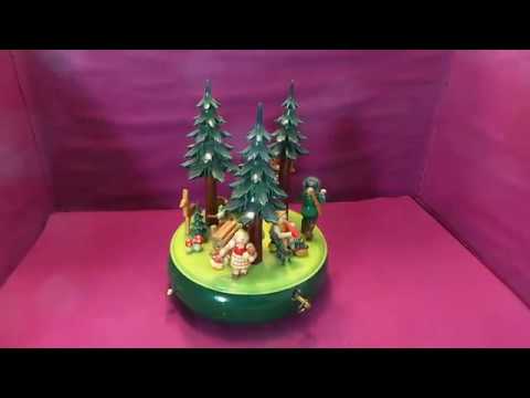 Steinbach uralte Spieluhr Nr.046 - ein seltenes Sammlerstück aus dem Erzgebirge