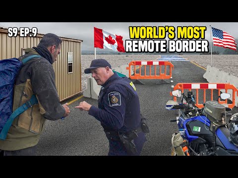 Crossing into Canada from the Most Remote Border on Top of World Hwy S9 EP 09 | Pakistan to Americas