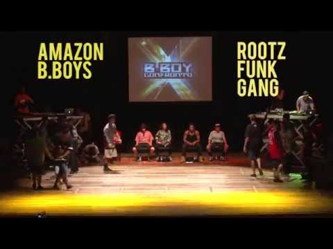 BBoy Confronto 2015 - Amazon Bboys vs Rootz Funk Gang
