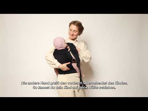 Flybaby Babytrage - How To: Rückentragen