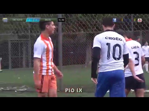 2 ORT XXVII vs PIO IX 6 - 5a fecha A - zona Camp -  15-05-2016